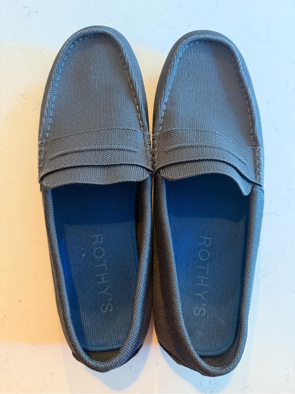 Rothy's Men's Charcoal Gray Drivers